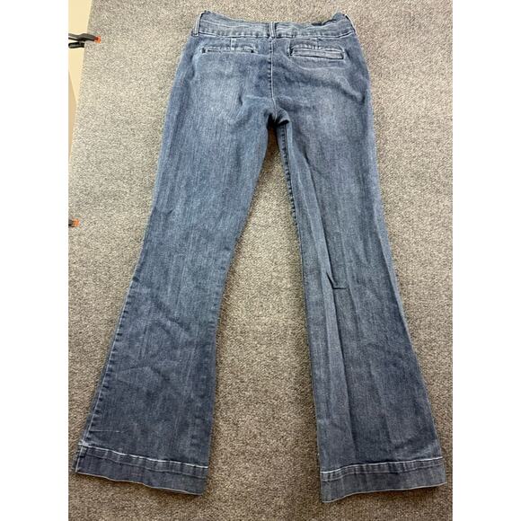 Kut From The Kloth Madeleine Trouser Flare Jeans Blue Denim Women’s Size 8 - Picture 8 of 16